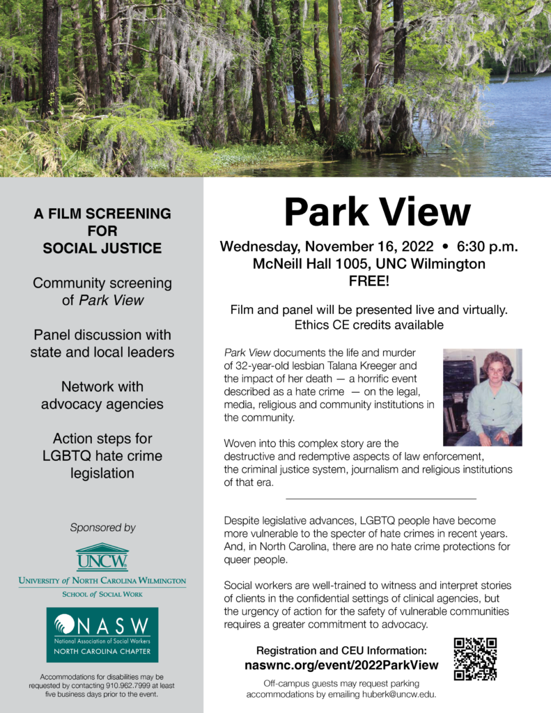 Park View film screening at UNCW
