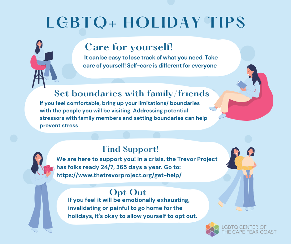 LGBTQ+ Holiday tips