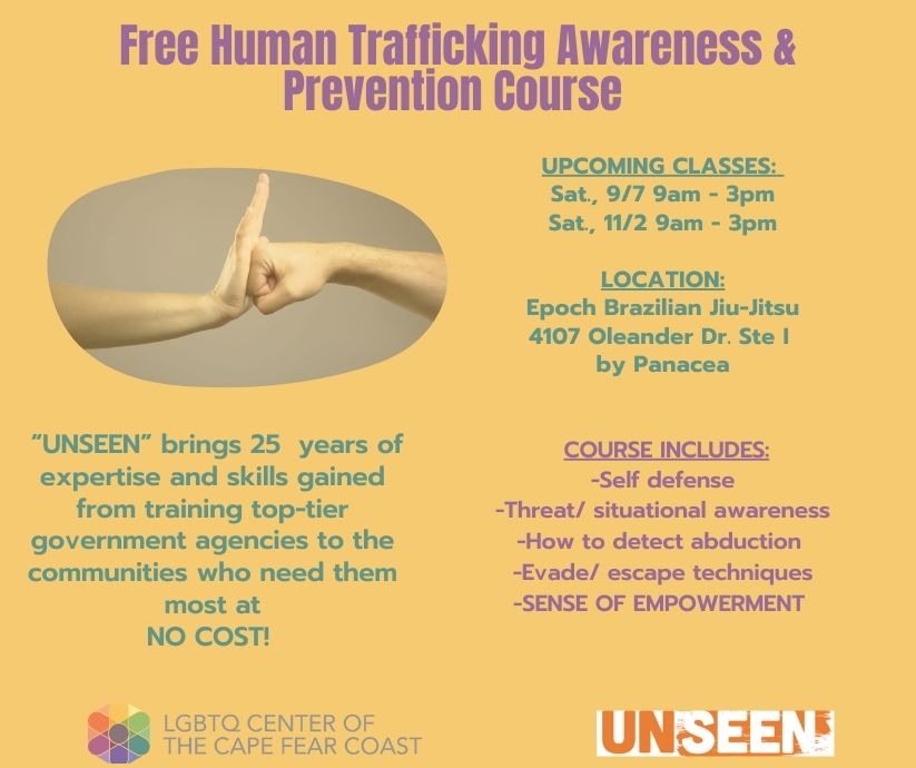 Self Defense & Human Trafficking Awareness Course