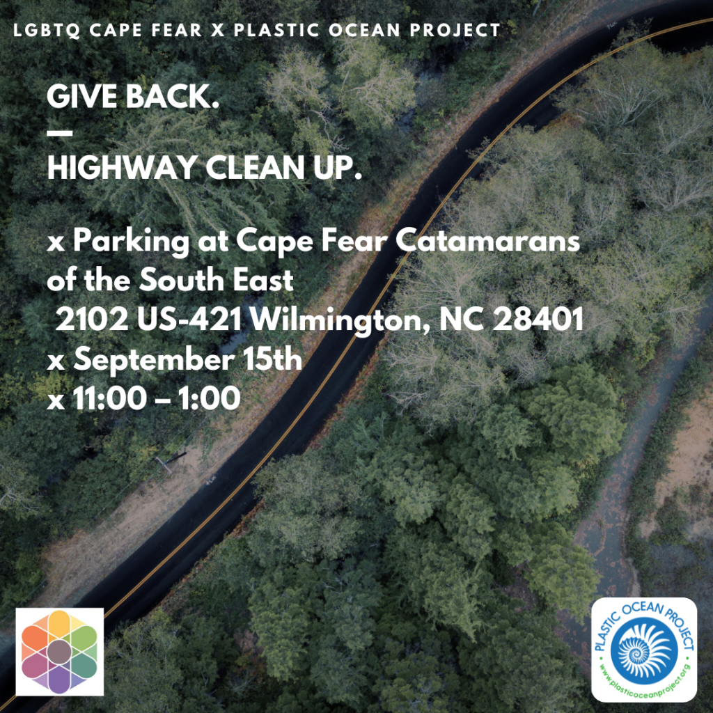 Highway Clean Up with Plastic Ocean Project