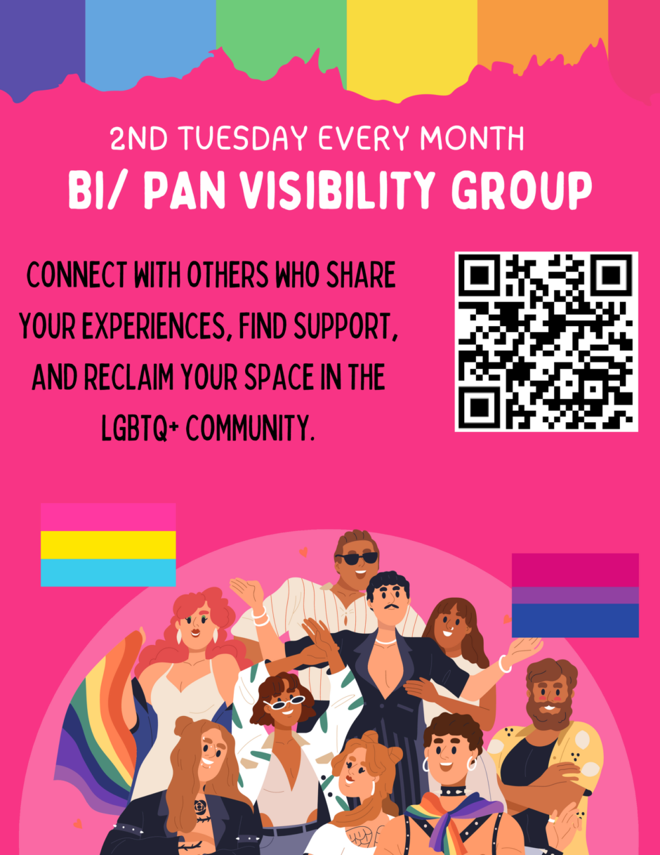 Bi/Pan Visibility Group flyer.