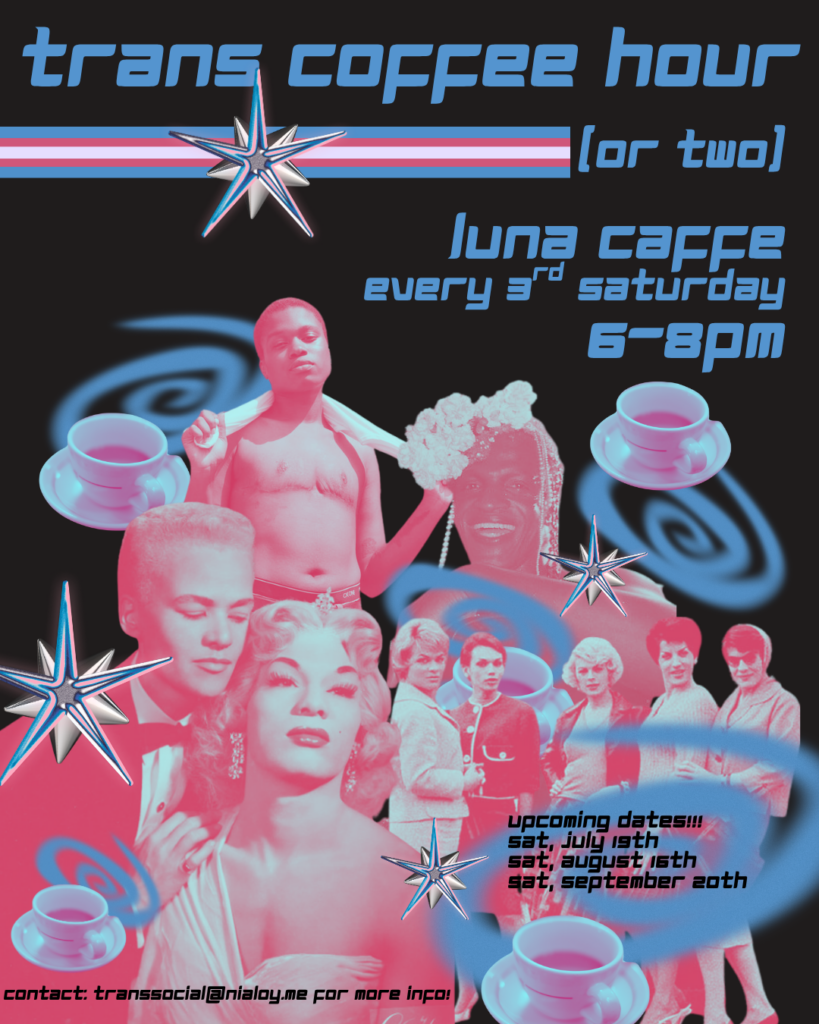 Trans Coffee Hour poster