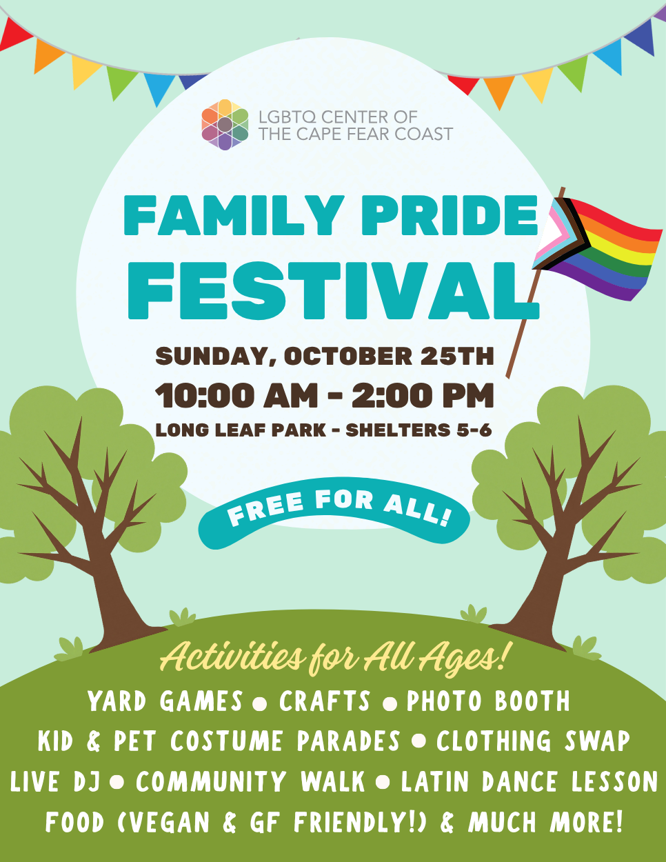 Family Pride Festival poster.