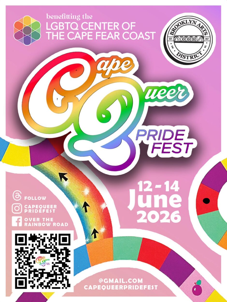 Poster for the 2026 Cape Queer Pride Fest.
