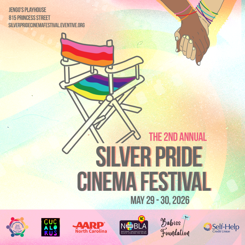Advertisement for the second annual Silver Pride Cinema festival.